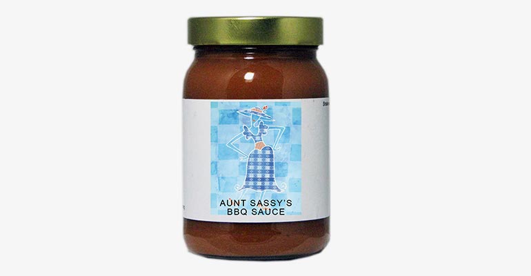 Aunt Sassy Slight Naughty Sauce Packaging Re Design