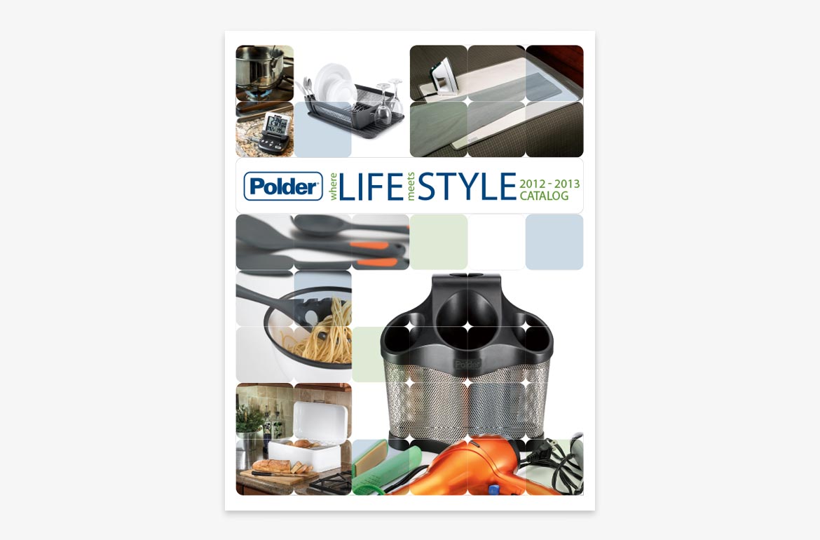 Polder Housewares Catalog Design Cover
