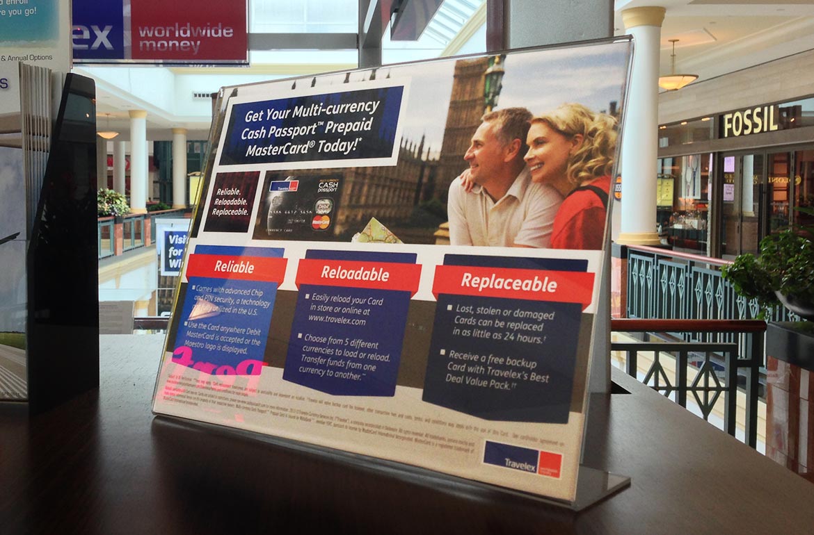 King of Prussia Mall Travelex Retail Sales Tool